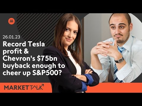 Tesla profit & Chevron buyback enough to cheer up S&P500? | MarketTalk: What’s up today?| Swissquote