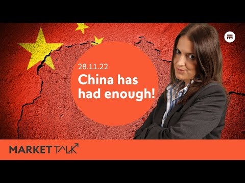Appetite hit by China protests against Xi’s Covid zero | MarketTalk: What’s up today? | Swissquote